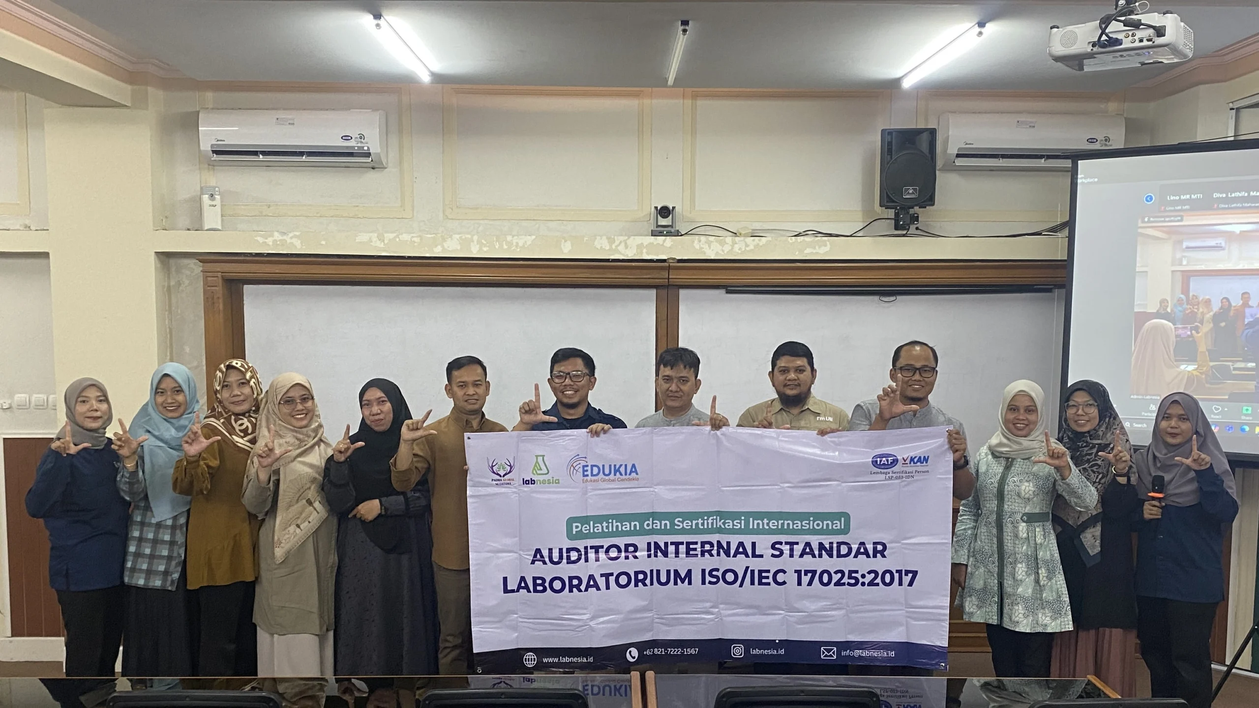 Pelatihan & Sertifikasi Auditor Internal Jurusan Teknik Lingkungan, Fakultas Teknik Sipil dan Perencanaan (FTSP), Universitas Islam Indonesia