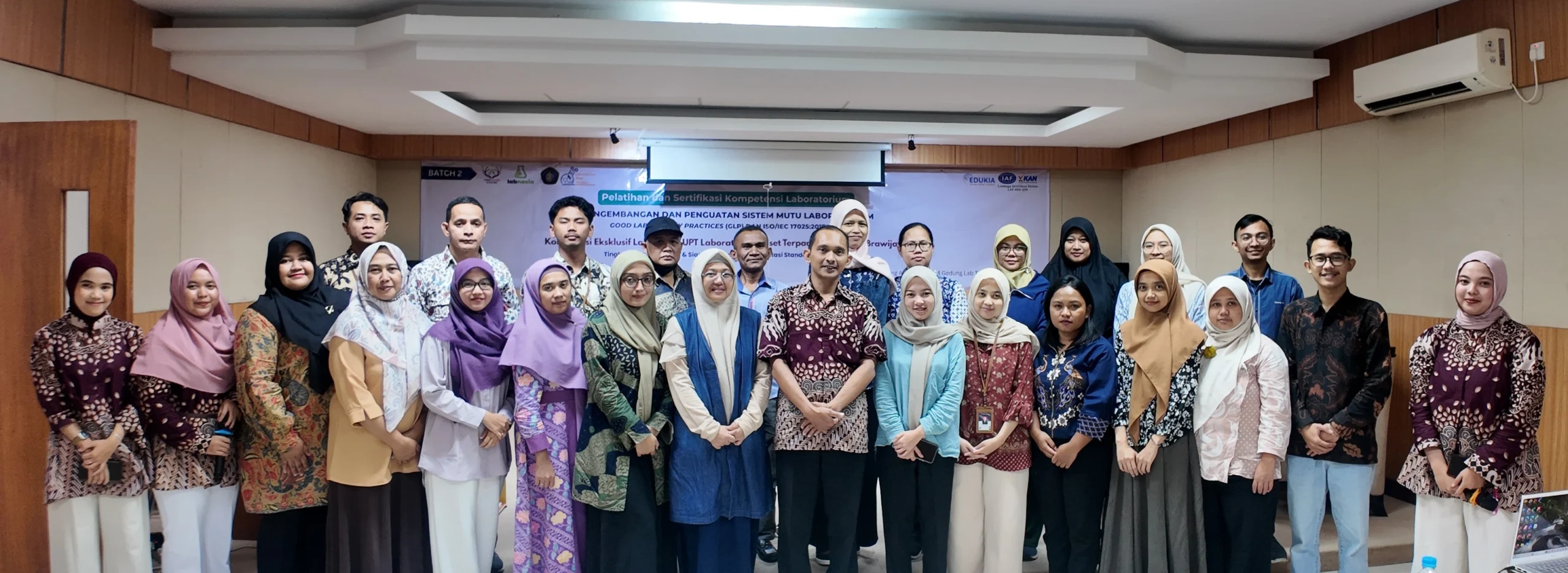 Batch 2 Pelatihan & Sertifikasi Kompetensi Laboratorium: Pengembangan dan Penguatan Sistem Mutu Laboratorium GLP dan ISO/IEC 17025:2017 Kolaborasi LRT UB dan Labnesia