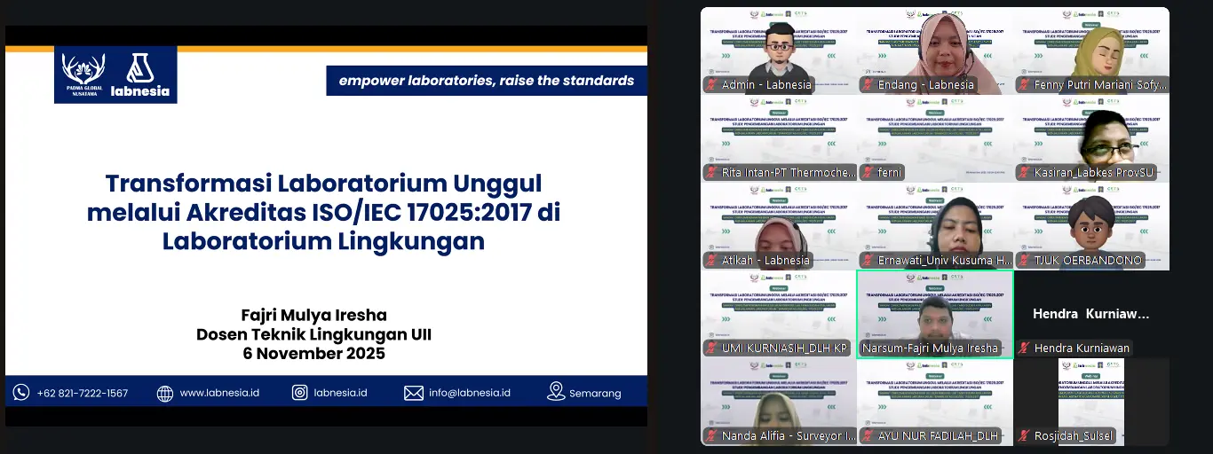 Transformasi Laboratorium Lingkungan